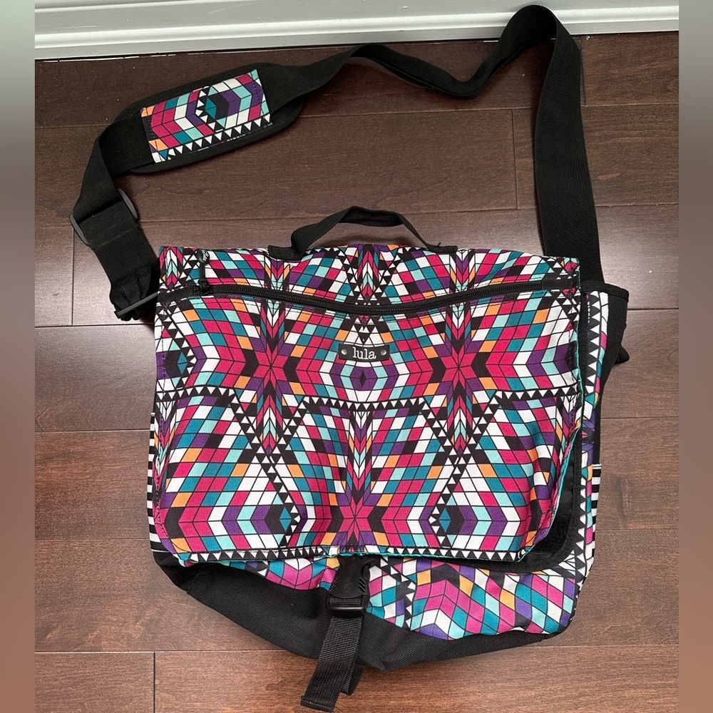 New Multi-colour Bookbag